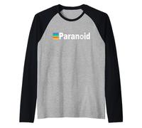 Only The Paranoid Survive Paranoid Personality Disorder Raglan Baseball Tee