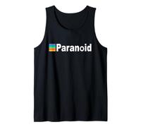 Only The Paranoid Survive Paranoid Personality Disorder Tank Top