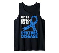 Only The Strongest Kids Get Perthes Disease Awareness Ribbon Tank Top