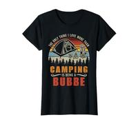 Only Thing I Love More Than Camping Being Bubbe Grandma T-Shirt