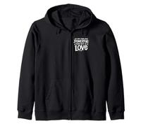 Only Thing More Powerful Than Hate is Love Zip Hoodie
