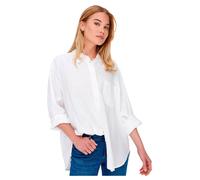 Only Tokyo Long Sleeve Shirt White M Women