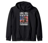 Only Two Defining Forces Have Ever Offered To Die For You Je Zip Hoodie
