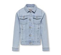 ONLY Unisex_Child KONSARA DNM Jacket NOOS, Light Blue (Light Blue Denim), 122 cm