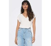 Only V-Neck Jersey T-Shirt Cloud Dancer