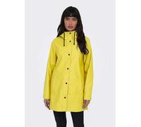 Only Water Repellent Hooded Raincoat Dandelion