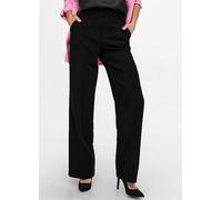Only Wide Leg Suit Trousers Black