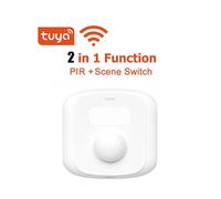 (only WiFi version) 3 In 1 Sensor Zigbee Smart Human Body Sensor Human Motion Sensor Scene Switch Function