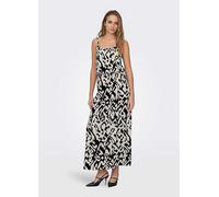 Only Winner Maxi Dress Black/off White
