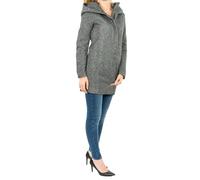 ONLY Women's 15142911 Coat, Grey (Dark Melange), 34 (Manufacturer Size: X-Small)