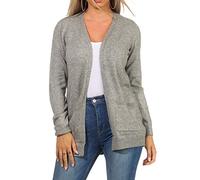 ONLY Women's 15174274 Cardigan, Grey (Medium Grey Melange Medium Grey Melange), S