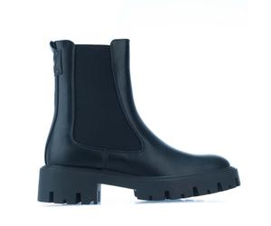Only Womens Betty Chelsea Boots in Black - Size UK 3