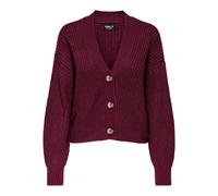 Only Women's Carol Nice Knitted Cardigan - Wine - Wine - 6 UK