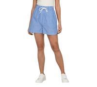 ONLY Women's Onlarja Stripe Shorts WVN Noos, Blue, S