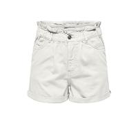 ONLY Women's Color Onlnew Cuba Colour Shorts PNT, Cloud Dancer, XS