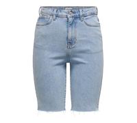 ONLY Women's Denim Shorts, Light Blue (Light Blue Denim), 6