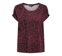 ONLY Women's Female Onlmoster Classic Regular fit top with Short Sleeves for Summer, Tawny Port, M