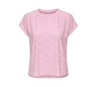 ONLY Women's Female Onlsmilla Top S/S JRS Noos, Roseate Spoonbill, L
