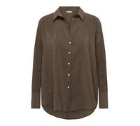 ONLY Women's Female Onlzazima Hemd Shirt, Chestnut, L