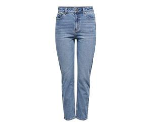 ONLY Women's Female Straight-fit Onlemily Hohe Taille Gerade Geschnitten Jeans Hw ANK Mae334 Noos