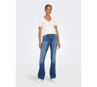 Only Womens Fl Rea1319 Jean Flared Jeans Trousers Bottoms Pants