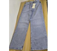 ONLY Women's High Waist Wide Leg Jeans Blue W25 L32 NEW rrp £38 ONLY Juicy Jeans