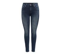ONLY Womens Onlblush Mid Skinny DNM Rea409 Noos Jeans, Blue Black Denim, L / 30L UK