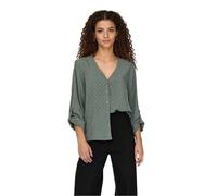 Only Womens/Ladies Polka Dot V Neck Long-Sleeved Shirt GT40530