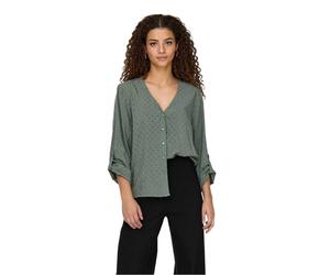 Only Womens/Ladies Polka Dot V Neck Long-Sleeved Shirt GT40530