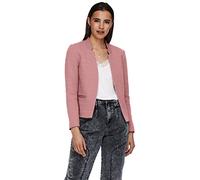 ONLY Women's ONLADDY-Linea L/S Short Blazer CC TLR Blazer, Withered Rose/Detail:Melange, S EU