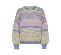 ONLY Women's Onladina Life L/S Jumper Ex KNT Sweater, Birch/Pattern: as Sample, XS