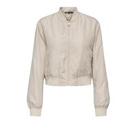 ONLY Women's Onlalma Bomber OTW Noos Jacket, Pumice Stone, S