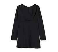 ONLY Women's Onlalma Life Poly L/S Riley Dress Solid, Black, M