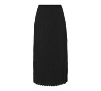 ONLY Women's Onlalma Life Poly Plisse Skirt Solid, Black, 12