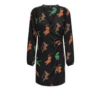 ONLY Women's Onlalma Life Vis Jen Long Dress AOP Dress
