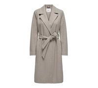 ONLY Women's Onlalvilda Life Wrap Coat OTW, Simply Taupe, M