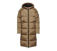 Only Women's ONLAMANDA Long Puffer Coat CC OTW, Toasted Coconut, S