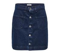 ONLY Female Denim Skirt ONLAMAZING Denim Short Skirt, Dark Denim Blue, M