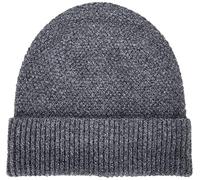 ONLY Women's Onlanelise Life Knit Beanie CC Hat, Medium Grey Melange/Detail: Lurex, One Size Fits All (Pack of 1)