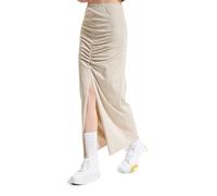 ONLY Women's Onlangeel Ruching Skirt JRS Jersey, Silver Lining, S