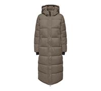 ONLY Women's Onlann Premium Puffer Coat X-Long OTW, Brown, S