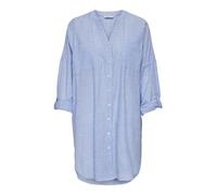 ONLY Women's Onlapeldoorn V-Neck L/S Shirt WVN, Provence/Stripes: Cloud Dancer Stripe, XS-S