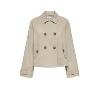 ONLY Women's ONLAPRIL Short Trenchcoat OTW NOOS Trenchcoat, Oxford Tan, L
