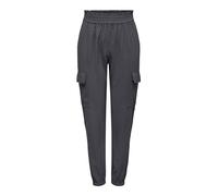 ONLY Women's Onlaris Life Hw Pb Cargo Trousers CC PNT, Magnet, M / 32L