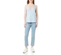 ONLY Women's ONLASTRID Singlet WVN NOOS Vest, Chambray Blue/AOP:Lone Flower, 40