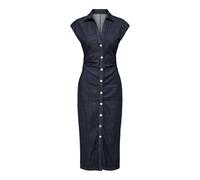 ONLY Women's Onlbabe Capsleeve Midi Dress DNM Rinse, Dark Denim Blue, M