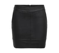 ONLY Women's Onlbase Faux Leather Skirt OTW Noos Skirt