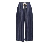 ONLY Women's Onlbea Hw Wide Palazzo Ankle DNM Noos, Dark Denim Blue, XXL
