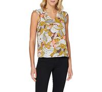 ONLY Women's ONLBEARTRICE Life S/L V-Neck TOP WVN Cami Shirt, Terra Cotta/AOP:Surfer Floral, 8