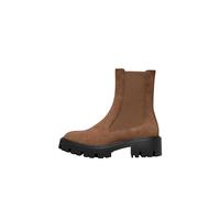ONLY Women's ONLBETTY-1 Nubuck PU Boot-NOOS Ankle Boots, Cognac, 37 EU, Cognac, 5 UK